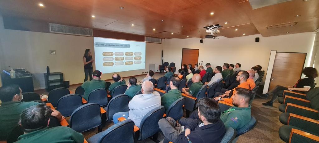 Charla operarios